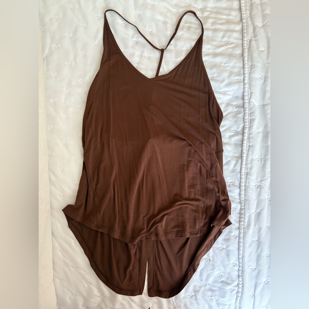 Lululemon Athletica Chocolate Brown Top